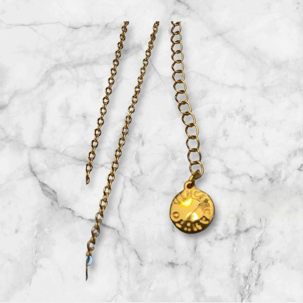 NWOT Vince Camuto Tricolor Stone Pendant Necklace- Sold Out Online! - Picture 3 of 9